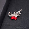 Alloy Snowflake And Flower Retro Women's Brooch Jewelry Accessories With Electroplating