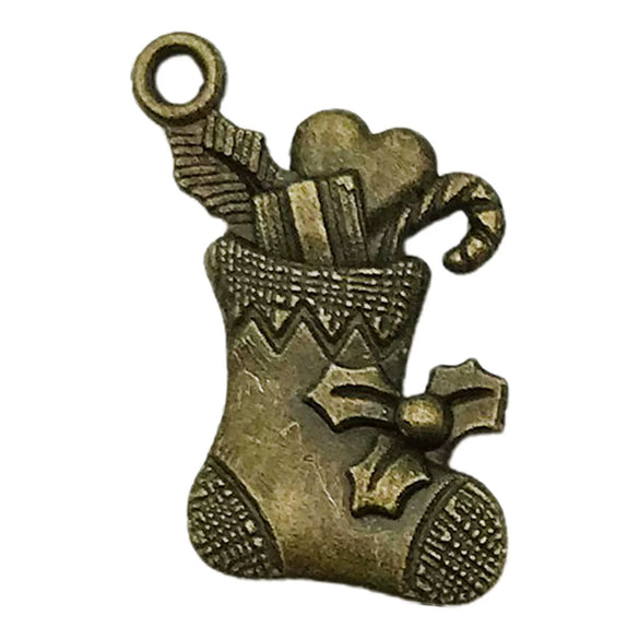 Alloy Snowman Christmas Tree Deer Snowflake Pendant Accessories Diy Earrings Electroplated Natural And Cartoon Style