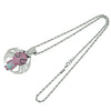 Alloy Spidershaped Diamond Pendant Necklace With Twist Chain Hiphop Style For Men And Women
