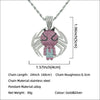 Alloy Spidershaped Diamond Pendant Necklace With Twist Chain Hiphop Style For Men And Women