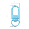 Alloy Spray Paint Handmade Key Chain Door Buckle Mask Chain Pendant Bag Decoration Accessories