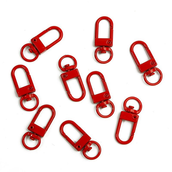 Alloy Spray Paint Handmade Key Chain Door Buckle Mask Chain Pendant Bag Decoration Accessories