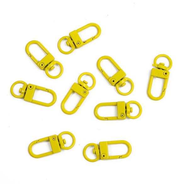 Alloy Spray Paint Handmade Key Chain Door Buckle Mask Chain Pendant Bag Decoration Accessories