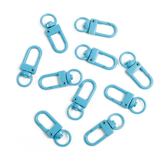Alloy Spray Paint Handmade Key Chain Door Buckle Mask Chain Pendant Bag Decoration Accessories
