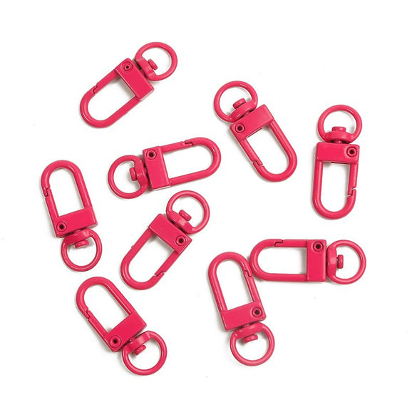 Alloy Spray Paint Handmade Key Chain Door Buckle Mask Chain Pendant Bag Decoration Accessories
