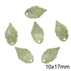 Alloy Spray Paint Leaf Series Jewelry Accessories For Diy Handmade Necklaces Bracelets Earrings
