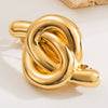 Alloy Spring Clip Headwear With Geometric And Flower Design Electroplated For Women
