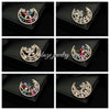 Alloy Star Shaped Diamond Encrusted Brooch Jewelry With Electroplating Processing