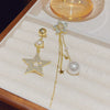 Alloy Star Shaped Fashion Women's Earrings Set With Pearls