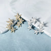 Alloy Starfish Diamond Earrings Trendy Jewelry For Women