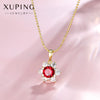 Alloy Sunflower Pendant Necklace With Ball Chain And Electroplating Treatment
