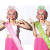Alloy Sweet Style Electroplated Rhinestone Headband And Belt For Birthday Party Accessories