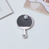 Alloy Table Tennis Racket Diy Jewelry Accessories Dripping Oil Pearl Artificial Hand Rope Pendant Key Pendant