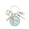 Alloy Teeth Shaped Keychain Pendant Jewelry