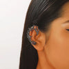 Alloy Thorn Spine Bone Mechanical Style Electroplated Ear Clip For Men And Women