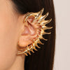 Alloy Thorn Spine Bone Mechanical Style Electroplated Ear Clip For Men And Women