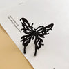 Alloy Three Dimensional Large Butterfly Women's Retro Niche Fashion Exaggerated Temperament Ring With Electroplating