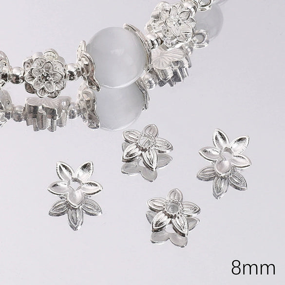 Alloy Torus Spacer Bead Handmade Diy Beaded Material Bracelet Necklace Accessories With Electroplating