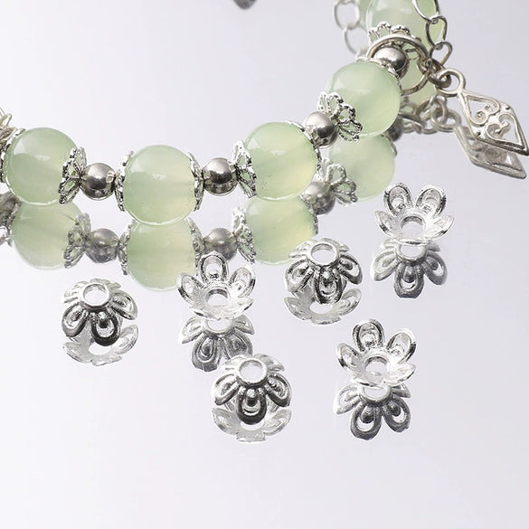 Alloy Torus Spacer Bead Handmade Diy Beaded Material Bracelet Necklace Accessories With Electroplating