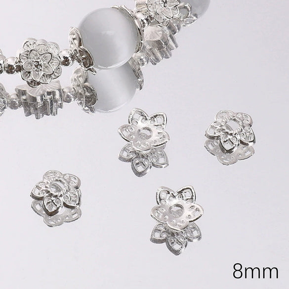 Alloy Torus Spacer Bead Handmade Diy Beaded Material Bracelet Necklace Accessories With Electroplating