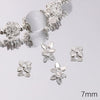 Alloy Torus Spacer Bead Handmade Diy Beaded Material Bracelet Necklace Accessories With Electroplating