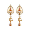 Alloy Tulip Flower Minimalist Women's Earrings Electroplated