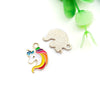 Alloy Unicorn Pendant With Oil Drop Design Handmade Jewelry Accessories For Diy Bracelets