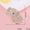 Alloy Vintage Lion Head Leopard Head Elephant Diy Handmade Electroplated Material