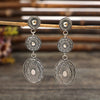 Alloy Vintage Pumpkin Pattern Earrings With Electroplating