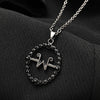 Alloy Wednesday Style Necklace And Earrings With Cross Crown Roman Numerals Pattern And Electroplating
