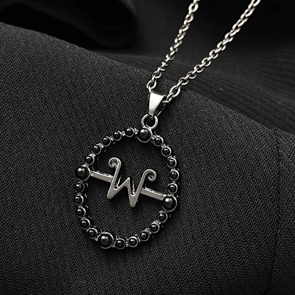 Alloy Wednesday Style Necklace And Earrings With Cross Crown Roman Numerals Pattern And Electroplating