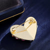 Alloy Wheat Ear Brooch Electroplating Women's Imitation Crystal Pin Clothes Sweater Suit Accessories