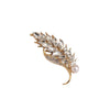 Alloy Wheat Ear Flower Brooch For Women Electroplated Highend Light Luxury Minimalist Coat Accessory