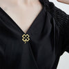 Alloy Women's Antirunning Light Brooch With Flower Pattern And Electroplating Treatment