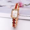 Alloy Women's Bracelet Watch Square Rectangle Casual Style