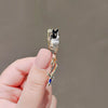 Alloy Women's Brooch With Flower Pattern And Electroplating Process Natural Style