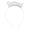 Alloy Women's Letter Headwear Hair Band With Electroplating Design For Party
