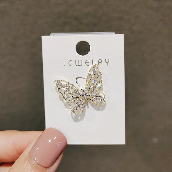 Alloy Women's Natural Style Flower Pattern Electroplated Brooch And Scarf Buckle