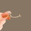 Alloy Women's Smiley Face Electroplated Brooch Lapel Pin Cardigan Pin Buckle Personality Trend Exquisite Accessory