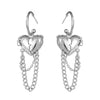 Alloy Zircon Geometric Star Tassel Women's Earrings Light Luxury Niche Ins Sweet Cool Highend