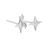 Alloy Zircon Geometric Star Tassel Women's Earrings Light Luxury Niche Ins Sweet Cool Highend