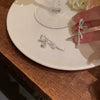 Alloy Zirconia Bow Earrings For Women
