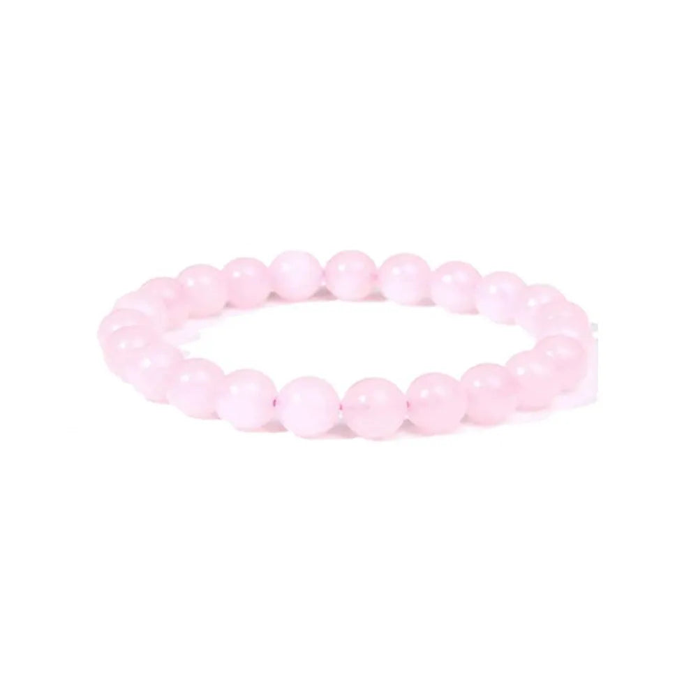 Explosions 8mm Natural Gem Bracelet For Men And Women Outdoor Yoga Elastic Bracelet Beads Agate Bracelet