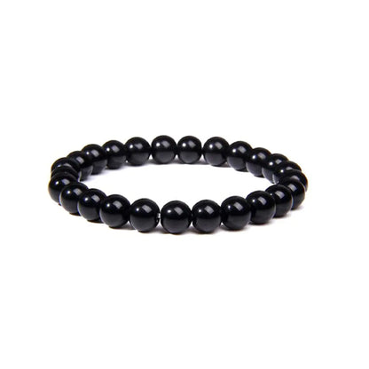 Explosions 8mm Natural Gem Bracelet For Men And Women Outdoor Yoga Elastic Bracelet Beads Agate Bracelet