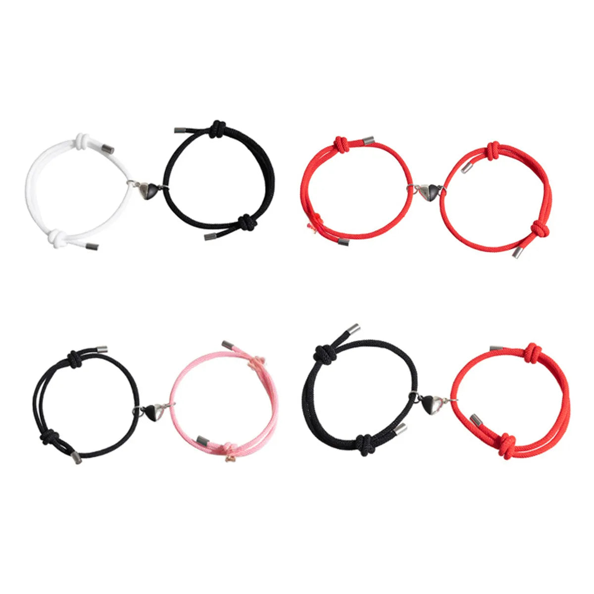 New Love Magnetic Couple Bracelet Men And Women A Pair Of Hand Rope Long-Distance Traction Hand Rope  Jewelry