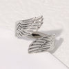 Angel Wings Titanium Steel Ring For Women With Electroplating Treatment Non Fading