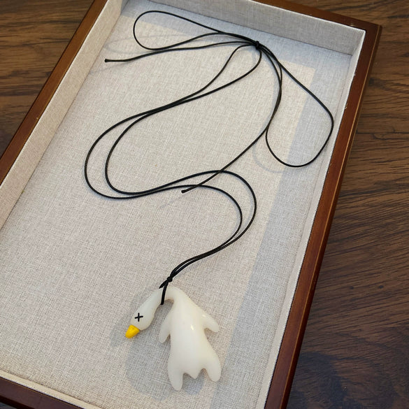 Animal Jewelry Resin Pendant Colorchanging Duck Bear Pig Cute Jewelry