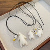 Animal Jewelry Resin Pendant Colorchanging Duck Bear Pig Cute Jewelry