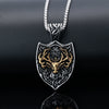 Animal Shape Geometric Stainless Steel Pendant Necklace With Polishing Treatment