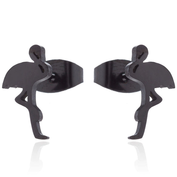 Animal Stainless Steel Electroplated Earrings